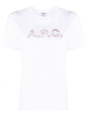 T-shirt A.p.c. vit