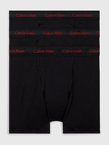 Boxers de algodón Calvin Klein negro