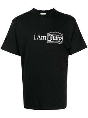 T-shirt con stampa Aries nero
