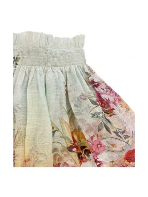 Mini falda de flores Zimmermann