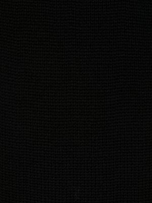 Echarpe en laine Parajumpers noir