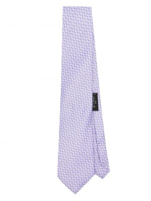 Svilena kravata s paisley potiskom iz žakarda Etro