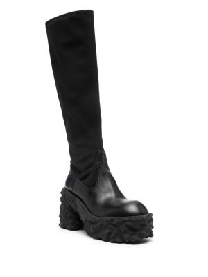 Kožené kotníkové boty Premiata černé