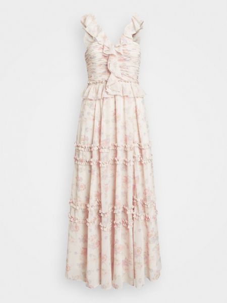 Sukienka wieczorowa Polo Ralph Lauren różowa