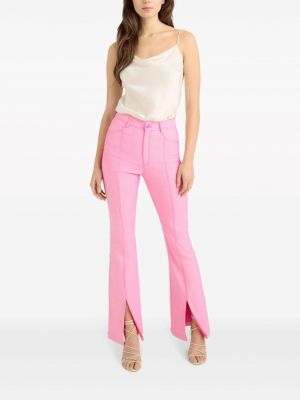 Skinny džíny s vysokým pasem Cinq A Sept růžové