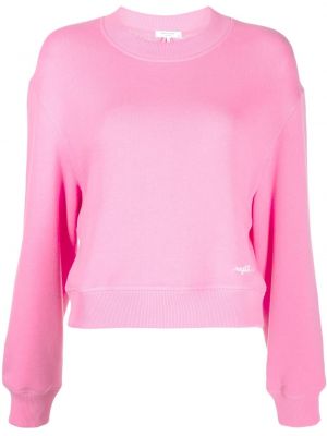 Sweatshirt mit stickerei Rag & Bone pink