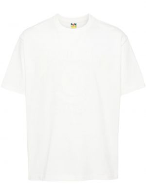T-shirt aus baumwoll mit print A Bathing Ape® weiß