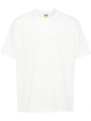 Tricou din bumbac cu imagine A Bathing Ape® alb