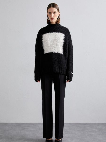 Sweter 032c czarny