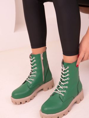 Členkové topánky Soho zelená