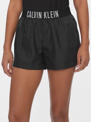 Czarne spodenki sportowe Calvin Klein Swimwear