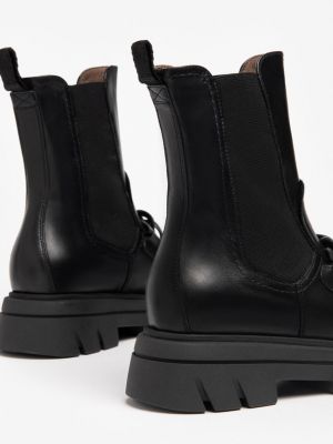 Pantofi din piele Nerogiardini negru