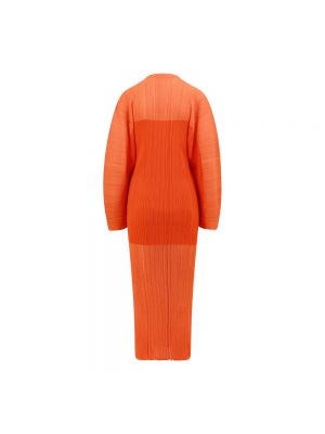 Vestido largo de viscosa Stella Mccartney naranja