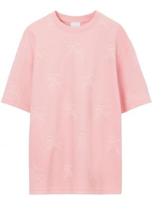 Тениска Burberry розово
