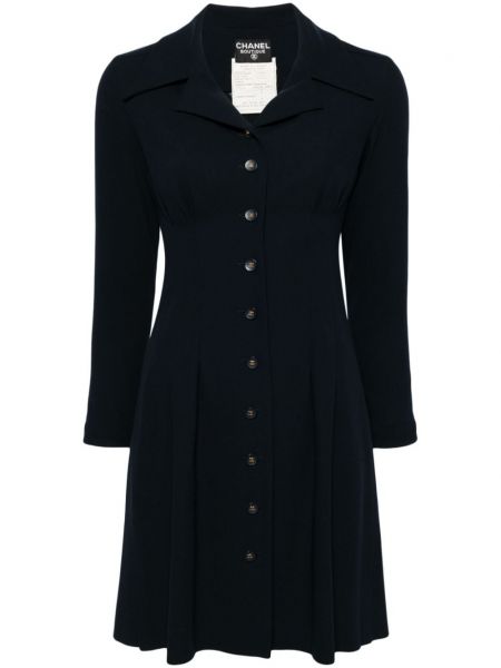 Robe Chanel Pre-owned bleu
