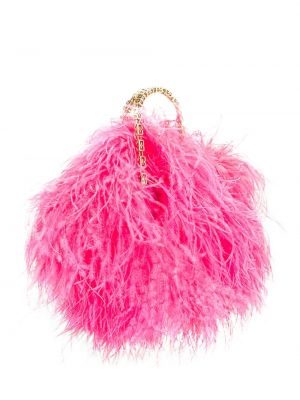 Zīda rokassoma Givenchy rozā