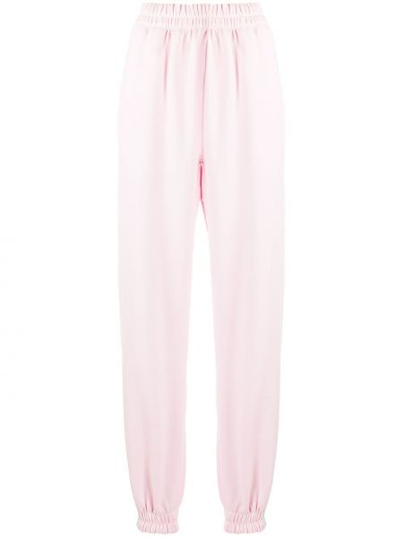 Pantalones de chándal a rayas Styland rosa