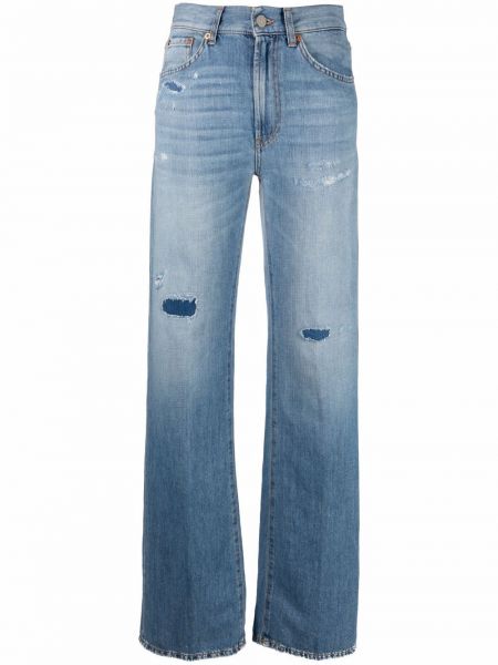 Distressed jeans ausgestellt Dondup blau
