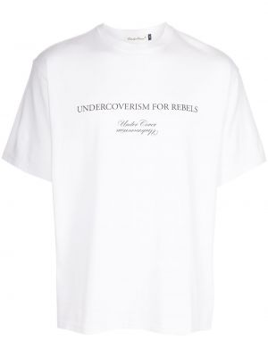 Camiseta con estampado Undercover blanco
