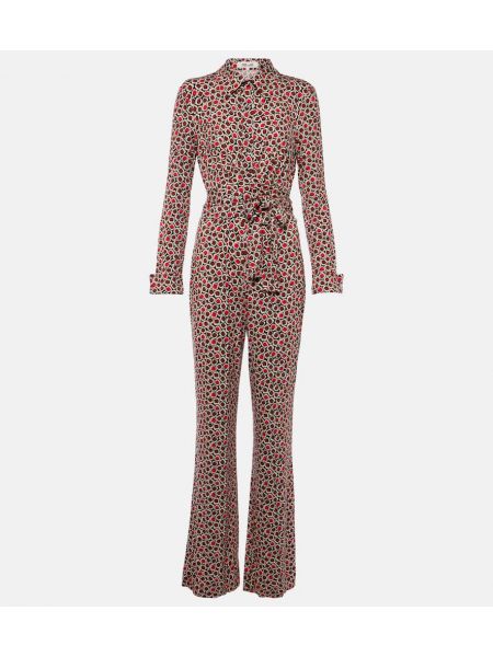 Jersey trykt jumpsuit Diane Von Furstenberg