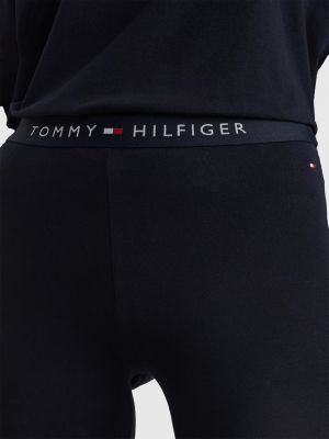 Legginsy Tommy Hilfiger Underwear niebieskie