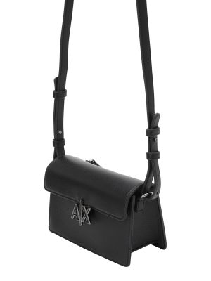 Чанта през рамо Armani Exchange черно