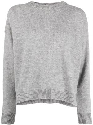 Pull en tricot col rond Peserico gris