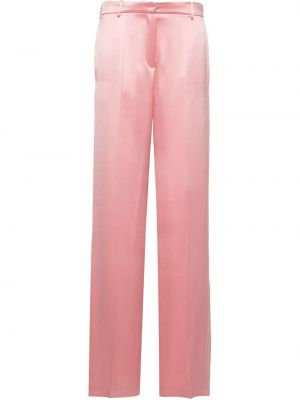 Παντελόνι σε φαρδιά γραμμή Magda Butrym ροζ