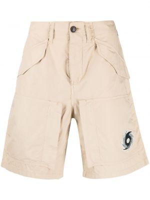 Cargo shorts aus baumwoll Palm Angels beige