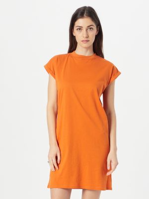 Obleka Urban Classics oranžna