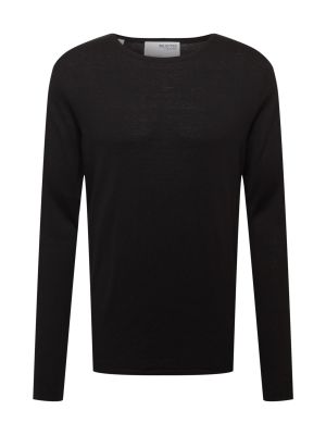 Pullover Selected Homme nero