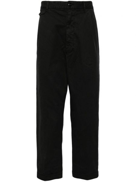 Pantaloni chino cu talie înaltă Alex Mill negru