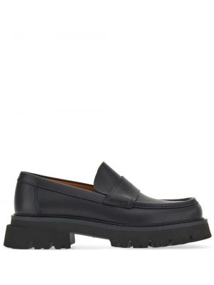 Chunky nahast loafer-kingad Ferragamo must