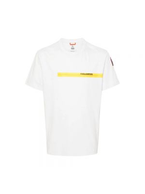 Koszulka z nadrukiem Parajumpers biała