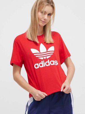 Tričko Adidas Originals červené