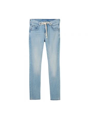 Skinny jeans aus baumwoll Tom Tailor blau