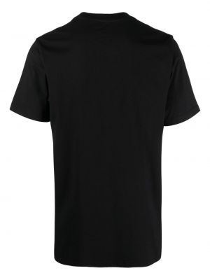 Kokvilnas t-krekls ar apdruku Maharishi melns