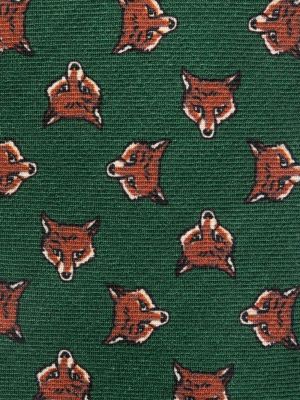 Krawat wełniany Polo Ralph Lauren zielony