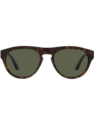 Слънчеви очила Giorgio Armani кафяво