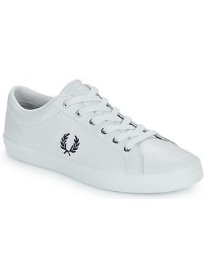 Sneakers di pelle Fred Perry bianco