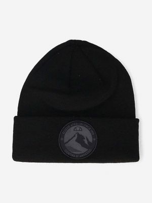 Dzianinowa czapka Ellesse czarna