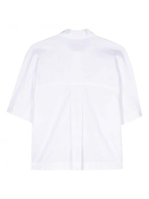 Hemd ausgestellt Semicouture weiß