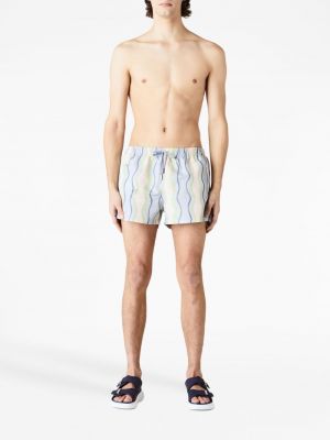 Shorts mit print Jacquemus blau