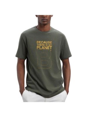 Tričko s krátkými rukávy Ecoalf zelené