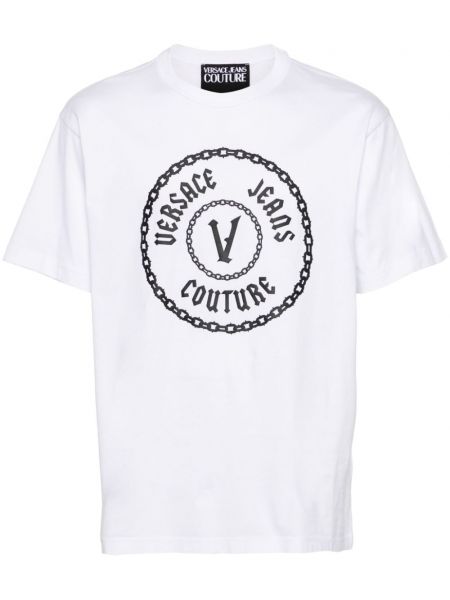 T-shirt Versace Jeans Couture hvid