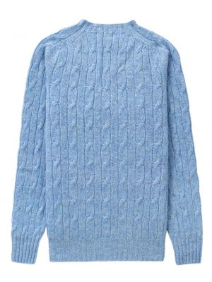Džemperis ar izšuvumiem Sporty & Rich zils