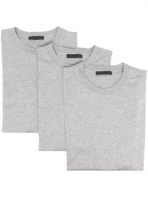 Tričko Prada sivá