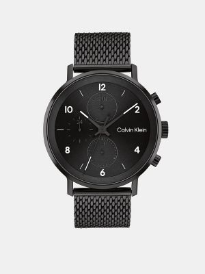 Relojes de malla Calvin Klein negro