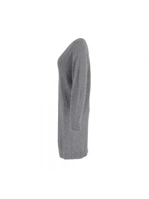 Vestido de cachemir con estampado de cachemira Balenciaga Vintage gris