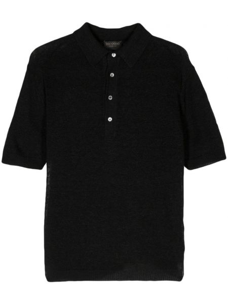 Polo majica Dell'oglio črna